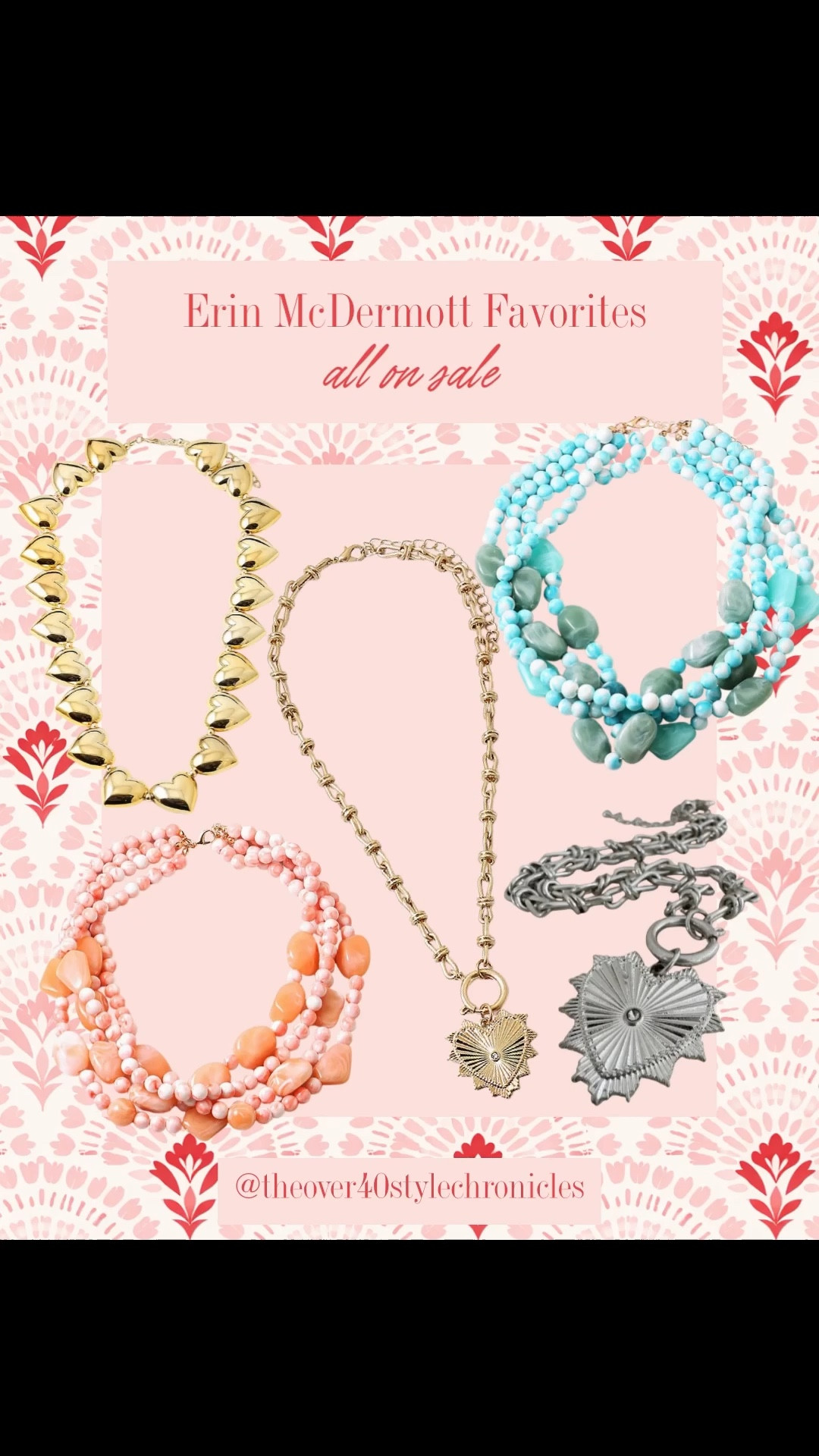 My favorite jewelry brand has some AMAZING deals right now!! 

Statement Necklace, Beaded Necklace, Heart Necklace, Orange, Pink, Coral, Turquoise, Blue, Sale Jewelry, On Sale, Erin McDermott, Spring Style, Women’s Necklace, Women’s Jewelry, Sale Necklace, Gifts for Her, Gifts for Mom, Bridesmaids Gifts, Gifts for Sister, Gifts for Teacher

#LTKU #LTKootd #LTKSaleAlert