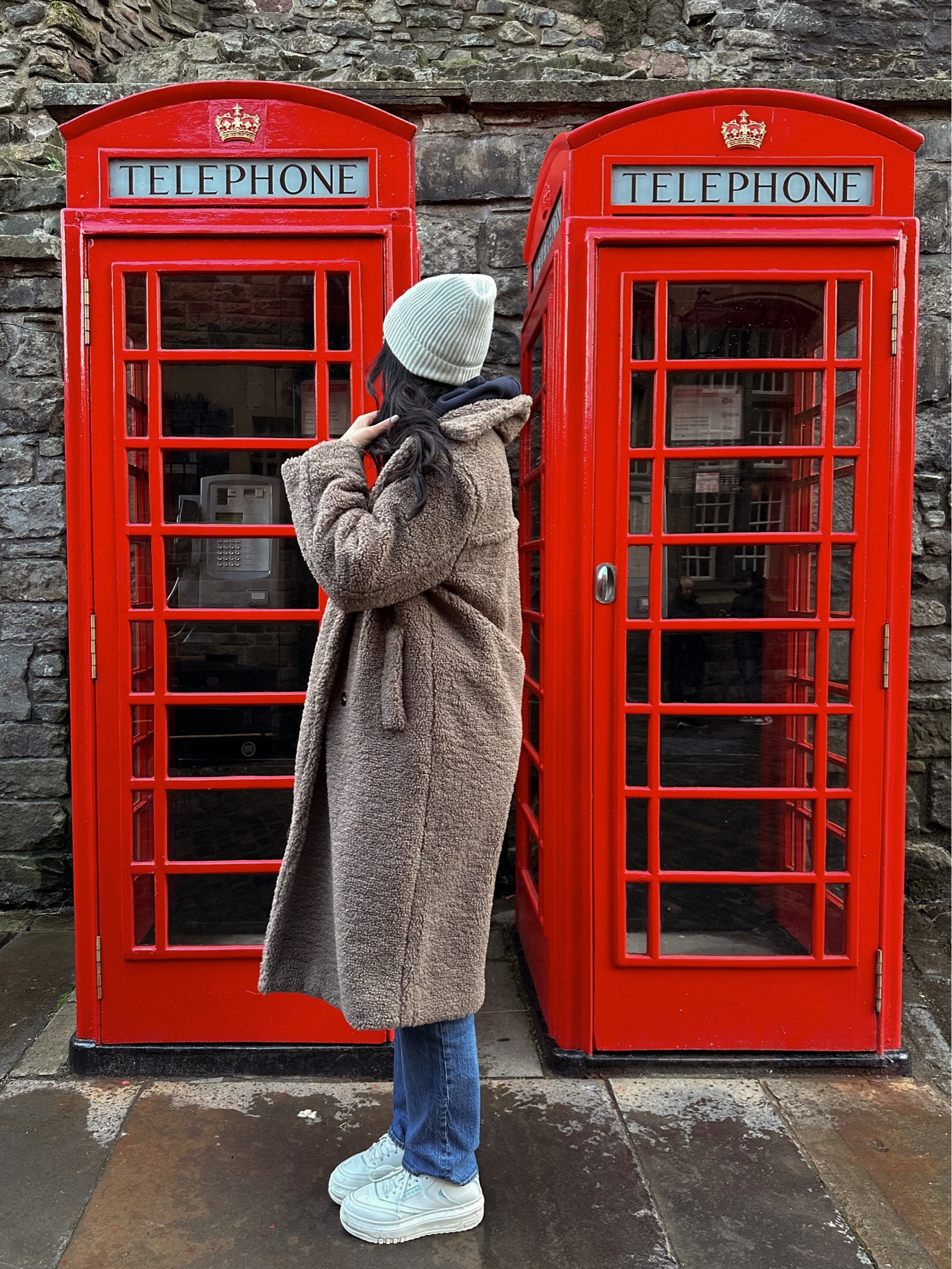 keeping warm in Scotland! grabbed the beanie from a gift shop

#LTKHoliday #LTKSeasonal #LTKtravel
