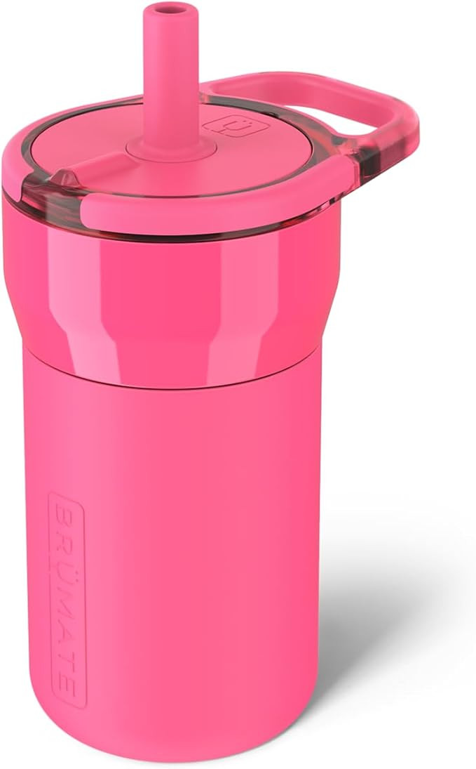BrüMate Leap 12oz 100% Leakproof Kids Tumbler with Handle and Silicone Soft Straw | Drop Resista... | Amazon (US)