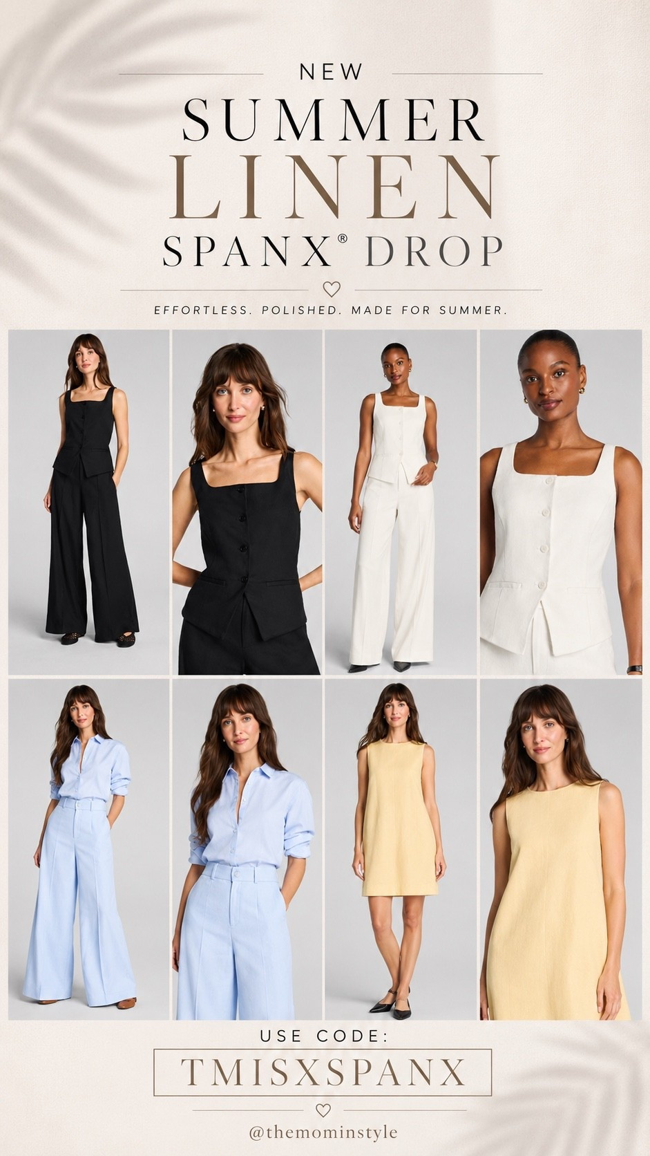 New summer linens SPANX drop! 
Use my code TMISXSPANX

#LTKgrwm #LTKOver40 #LTKmomlife