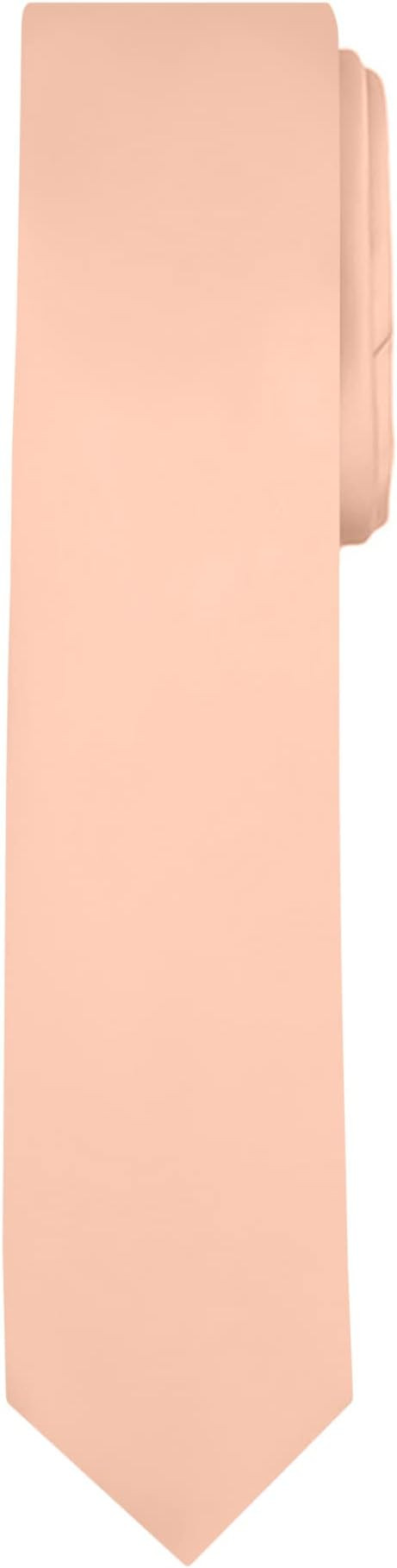 Jacob Alexander Men's Skinny Width 2" Solid Color Tie | Amazon (US)