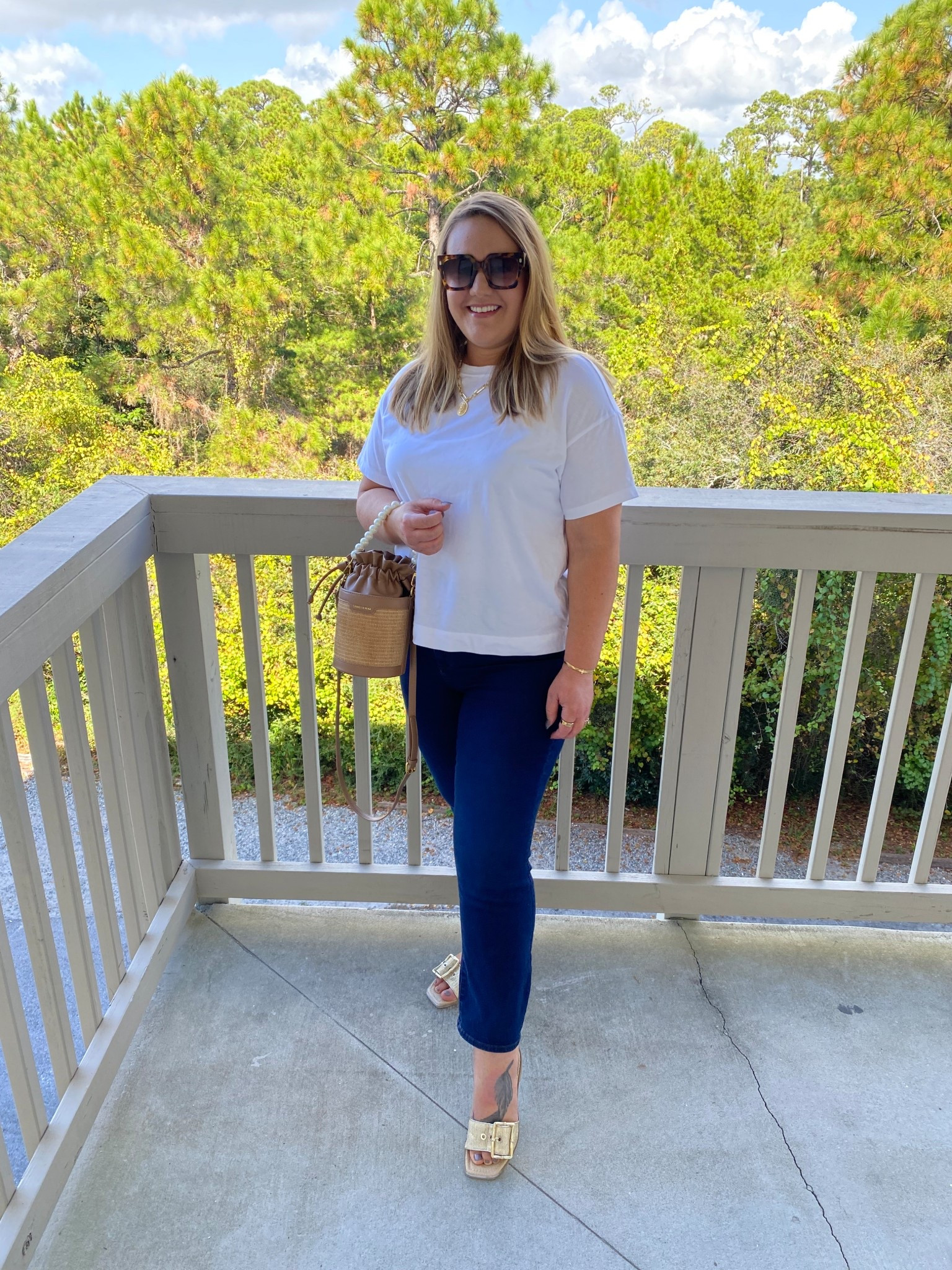 50% off old navy, vintage tee, classic white tee, ankle jeans, high waisted jeans, dark denim jeans, white tee and jeans, brown sunglasses, tortoise sunglasses, taper jeans, straight leg jeans

#LTKFindsUnder50 #LTKTravel #LTKSaleAlert