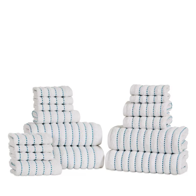 Osheen-Ela 16 Piece 100% Cotton Towel Set | Wayfair North America