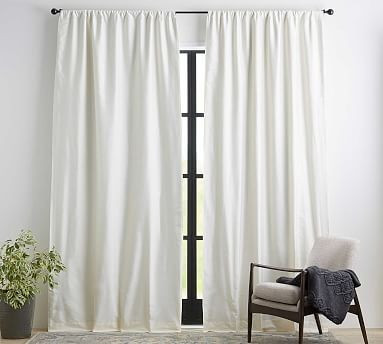 Dupioni Silk Blackout Curtain | Pottery Barn (US)