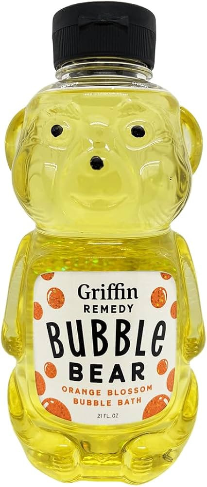 Griffin Remedy Bubble Bath Bear - All-Natural Orange Blossom Essential Oils Aromatherapy and Orga... | Amazon (US)