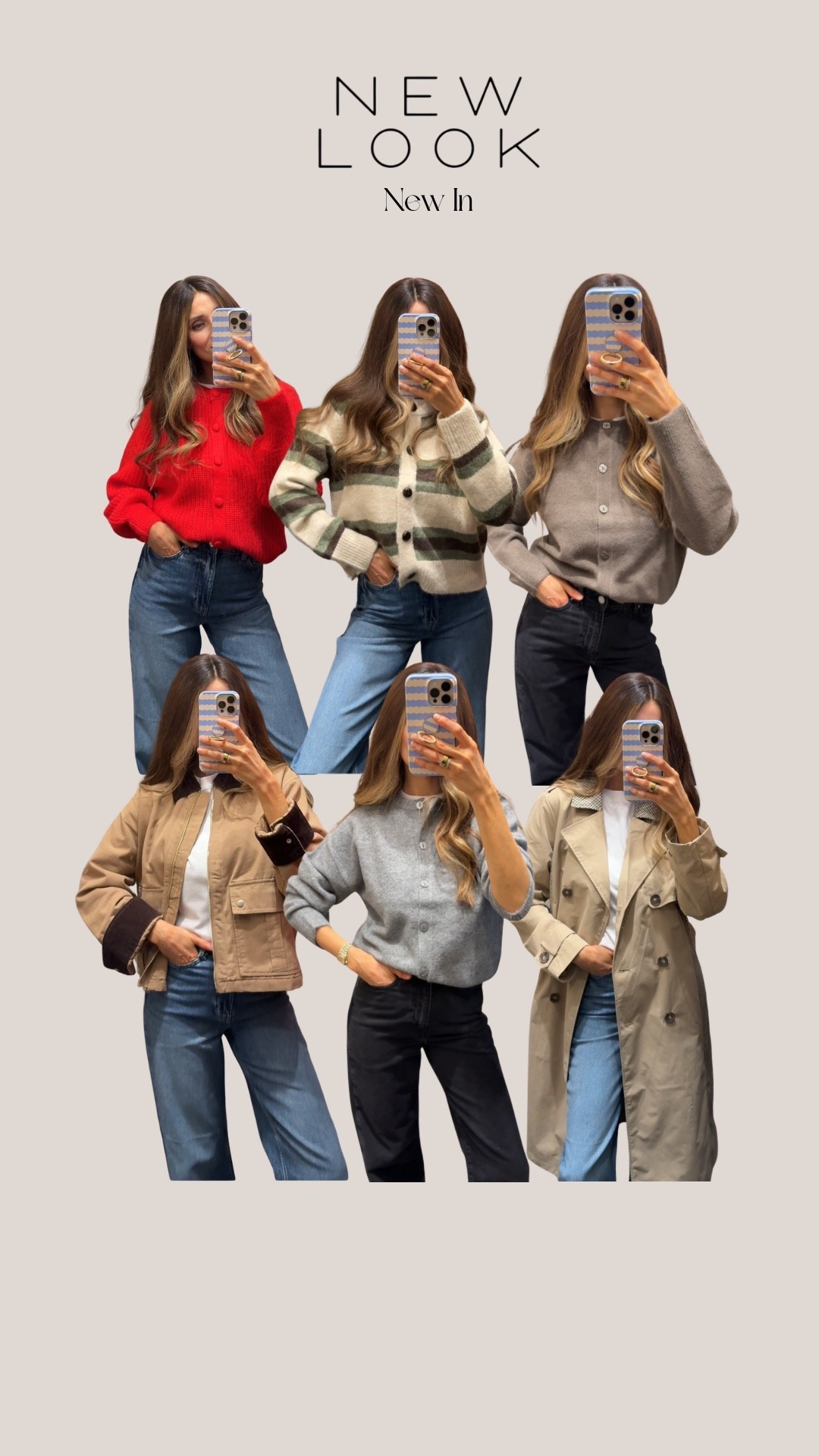 NEW LOOK new in haul 🤎 

Cardigan, barn jacket, trench coat 🤎 

#LTKautumn #LTKuk #LTKeurope