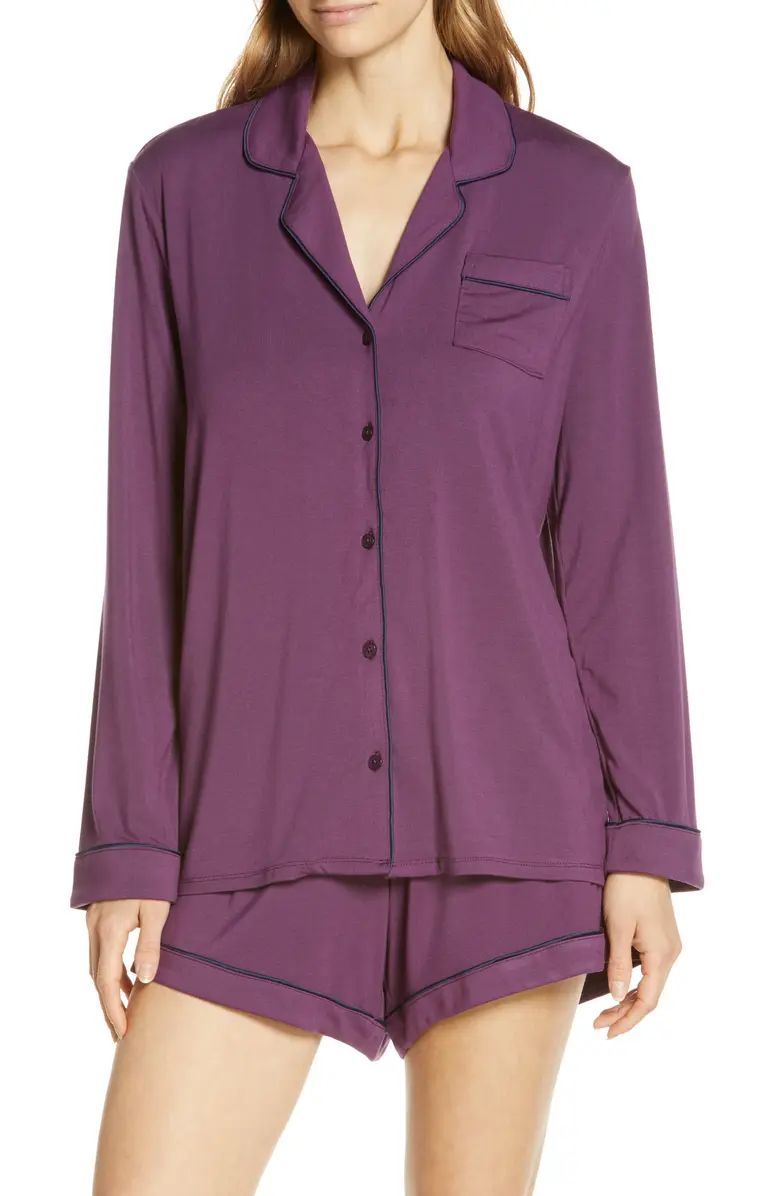 Nordstrom Moonlight Eco Long Sleeve Short Pajamas | Nordstrom | Nordstrom