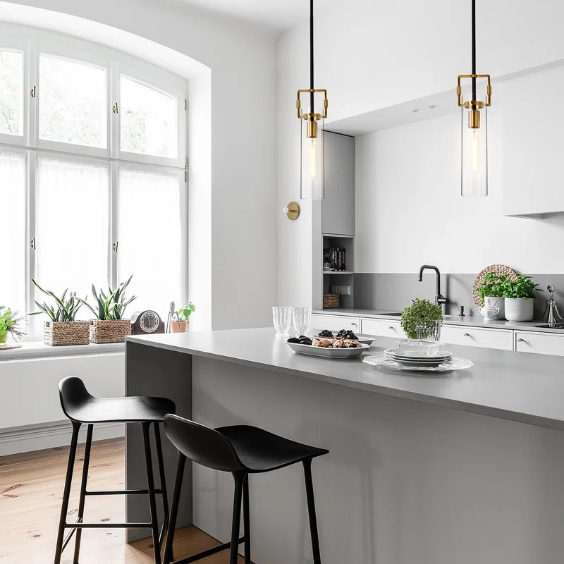 Heffron 1 - Light Cylinder Pendant | Wayfair North America