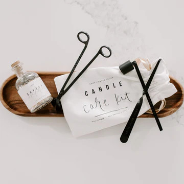 Black Candle Care Kit | Sweet Water Decor, LLC