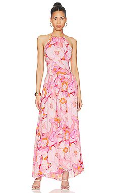 MINKPINK Josie Halter Maxi Dress in Floral from Revolve.com | Revolve Clothing (Global)