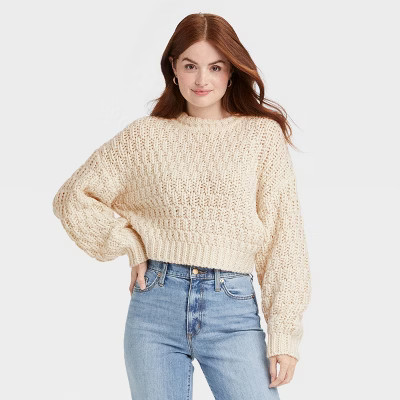 Women's Crewneck Pullover Sweater - Universal Thread™ | Target