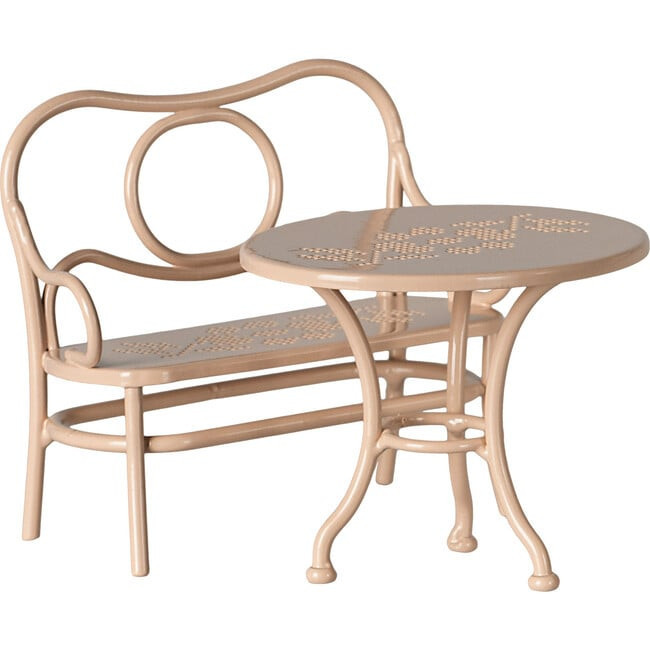 Maileg | Café set, Mouse, Big - Pale pink, One Size) | Maisonette | Maisonette