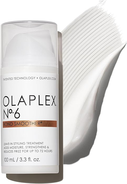 Olaplex No. 6 Bond Smoother, Leave-In Styling Hair Cream Treatment, Smooths, Conditions, & Streng... | Amazon (US)