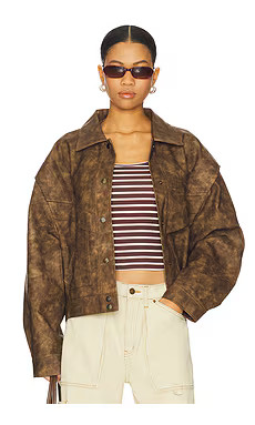 LIONESS Hailey Bomber Jacket in Acid from Revolve.com | Revolve Clothing (Global)