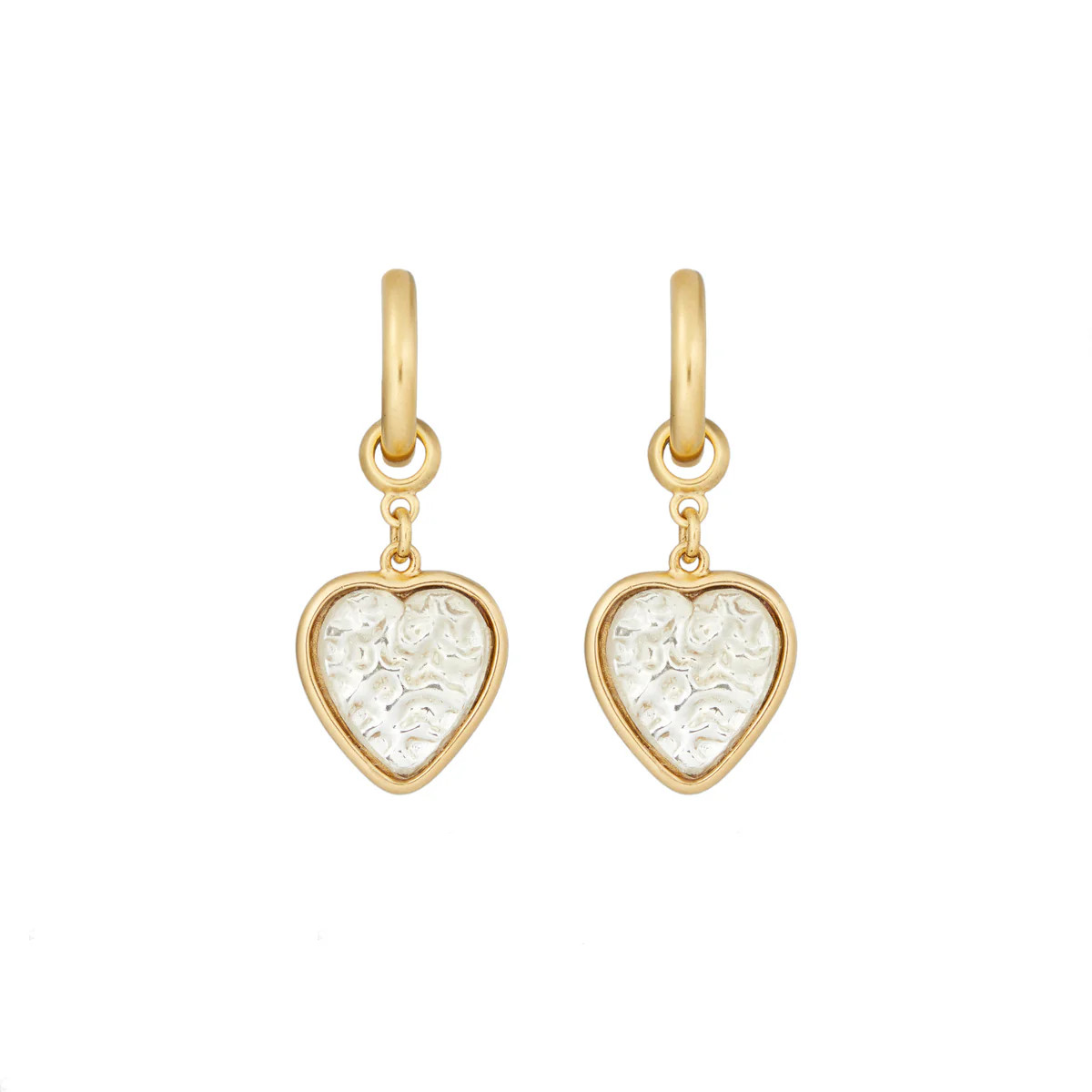 Disco Heart Hoops | Brinker & Eliza