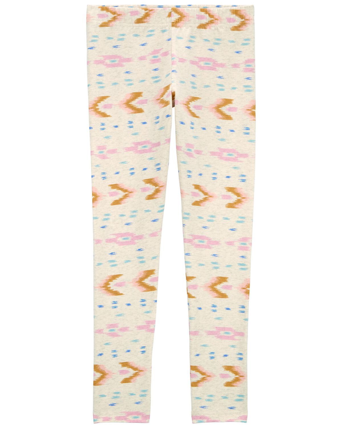 Cream Kid Aztec Print Stretch Jersey Leggings | carters.com | Carter's