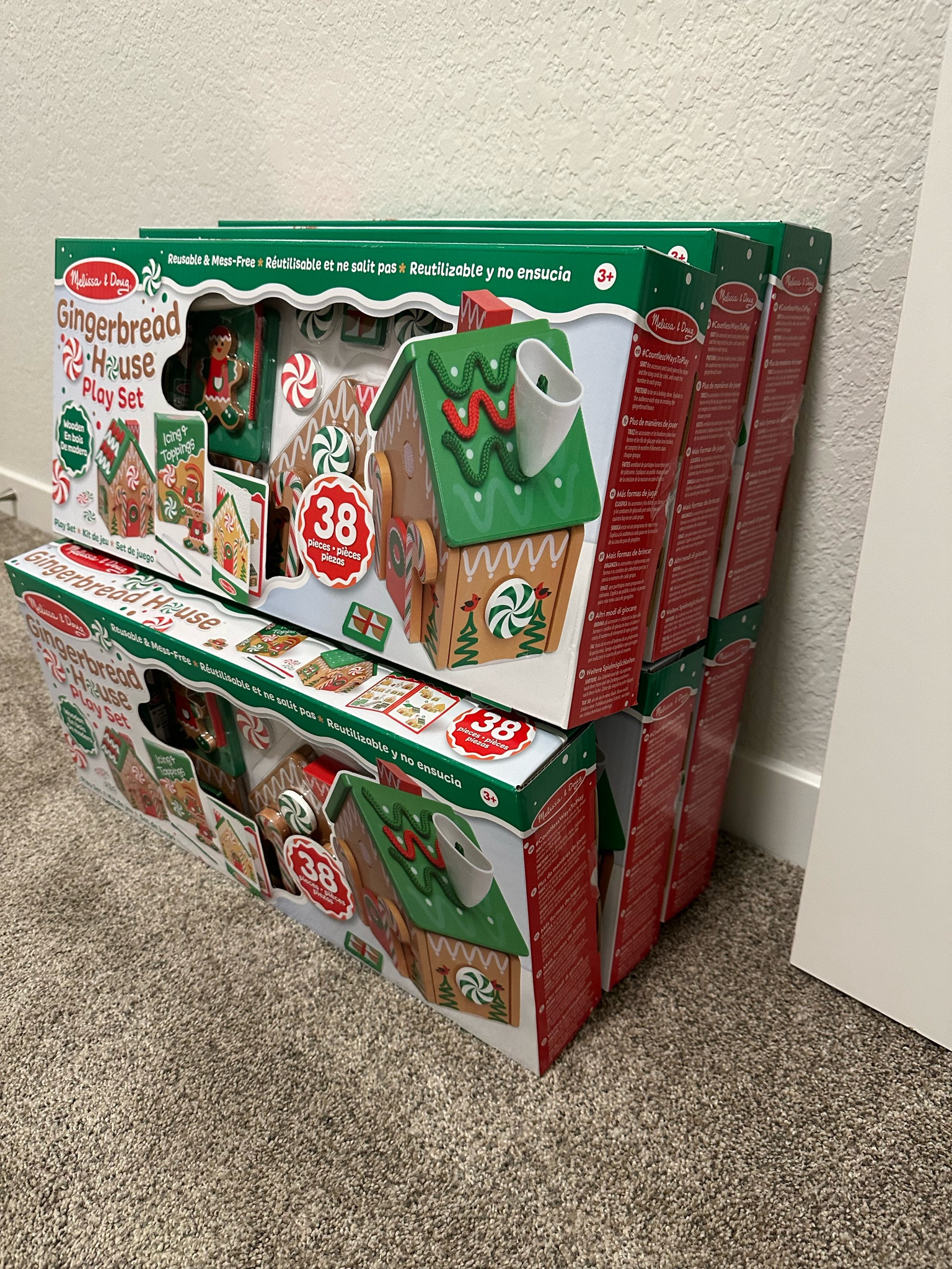 Magnetic gingerbread house making for small children! No mess and lots of fun!! 

#LTKBaby #LTKHome #LTKSeasonal