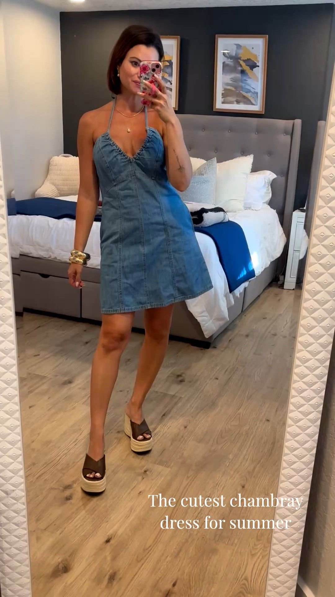The cutest halter top chambray dress for summer!

Todays girls brunch outfit and i was stopped multiple times times asking where it was from! Noone believed me when i said Target!!

Would be great for a country concert outfit


Target new arrivals
Summer  dress
Country concert outfit 
Memorial day outfit

#LTKootd #LTKSeasonal #LTKgrwm