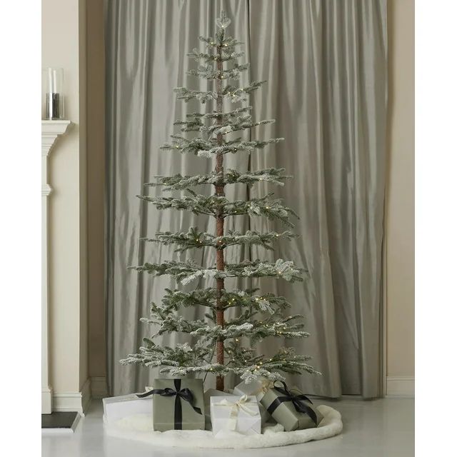 Seasonal LLC 7.5ft Christmas Tree Prelit with 300 Warm White LED Lights and 42inch Diameter | Walmart (US)