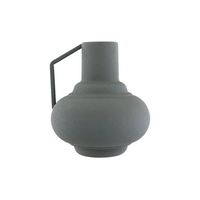 Bloomingville 6"H Textured Metal Vase with Handle | Walmart (US)
