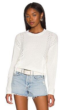 27 miles malibu Widel Sweater in Cloud from Revolve.com | Revolve Clothing (Global)