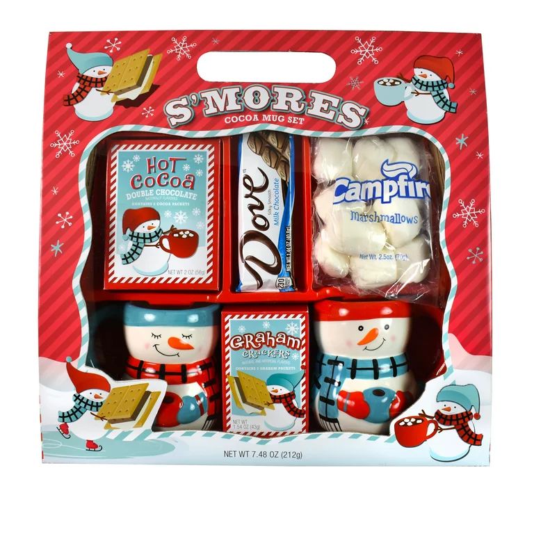 S'mores 2 Mug Christmas Boxed Gift Set, 7.4oz | Walmart (US)