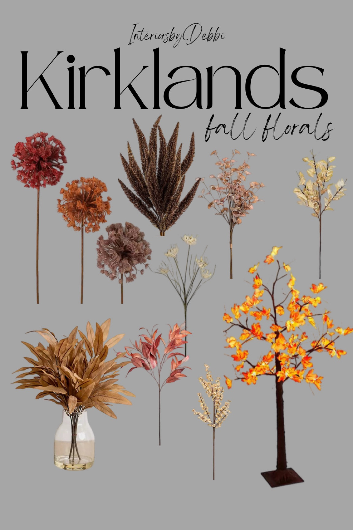 Fall Stems
Fall decor, faux fall tree, fall arrangement, fall florals, accessories, budget friendly, neutral decor, transitional decor, Kirklands finds #kirklands

#LTKSeasonal #LTKFind #LTKhome