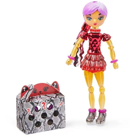 Twisty Girlz Series 2 Ruby Spark Transforming Doll to Collectible Bracelet with Mystery Twisty Petz | Walmart (US)