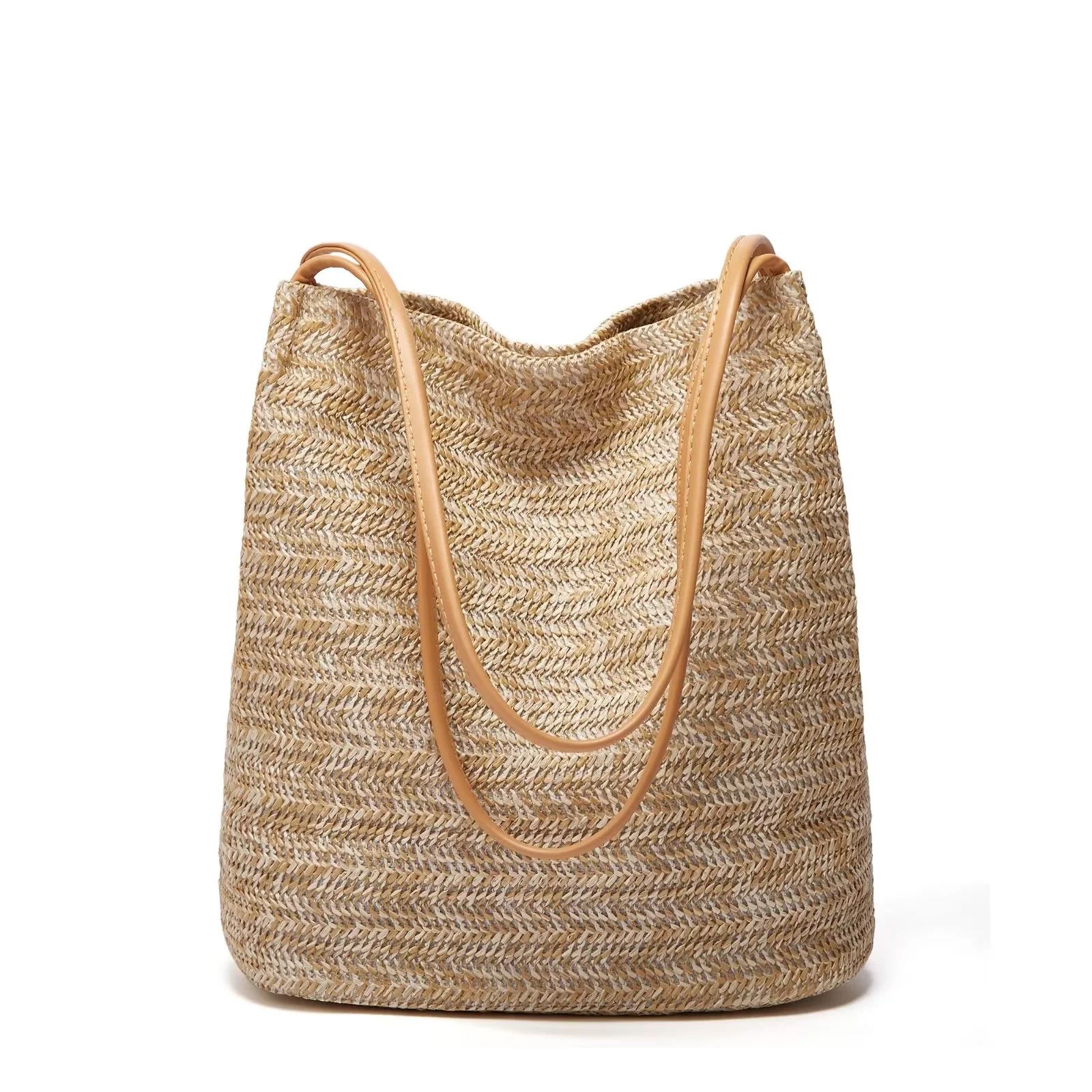 Tote Bag for Women Small Satchel Bag Straw Beach Bag Cute Hobo Bag Fashion Tote Handbag Fashion C... | Walmart (US)