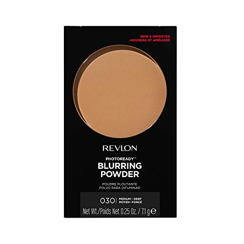 Revlon PhotoReady Blurring Face Powder Makeup, Longwear, Light-Medium Coverage with Flawless Finish, Shine & Oil-Free, 030 Medium Deep, 0.25 oz | Amazon (US)