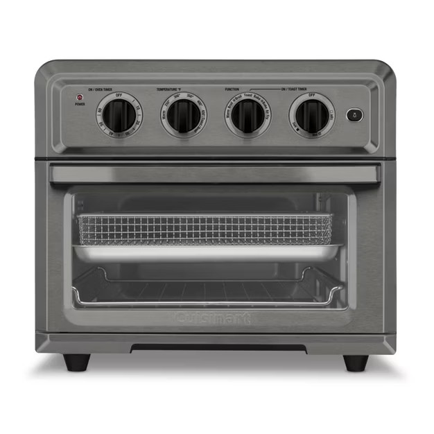 Cuisinart AirFryer Toaster Oven - Black Stainless Steel - TOA-60BKS | Target