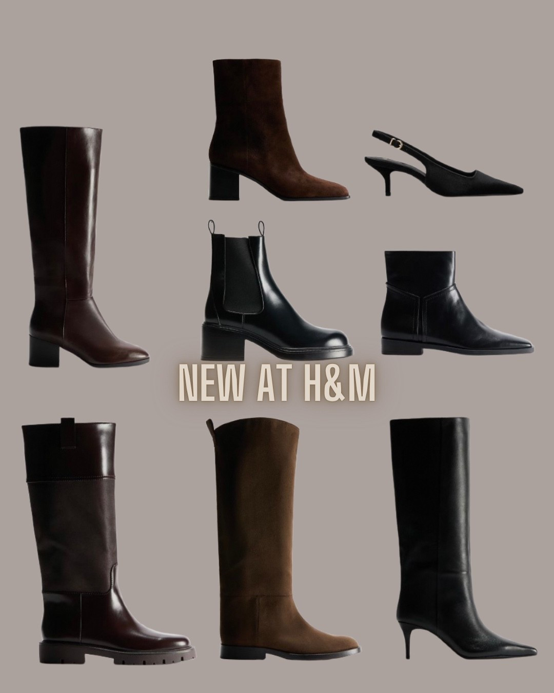 H&M fashion
Fall boots
Tall boots
Chelsea boots
Lug boots
Booties