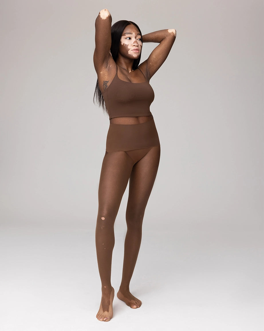 PLAY - FREE HUGGING SEAMLESS TIGHTS - SHEER | Noosh