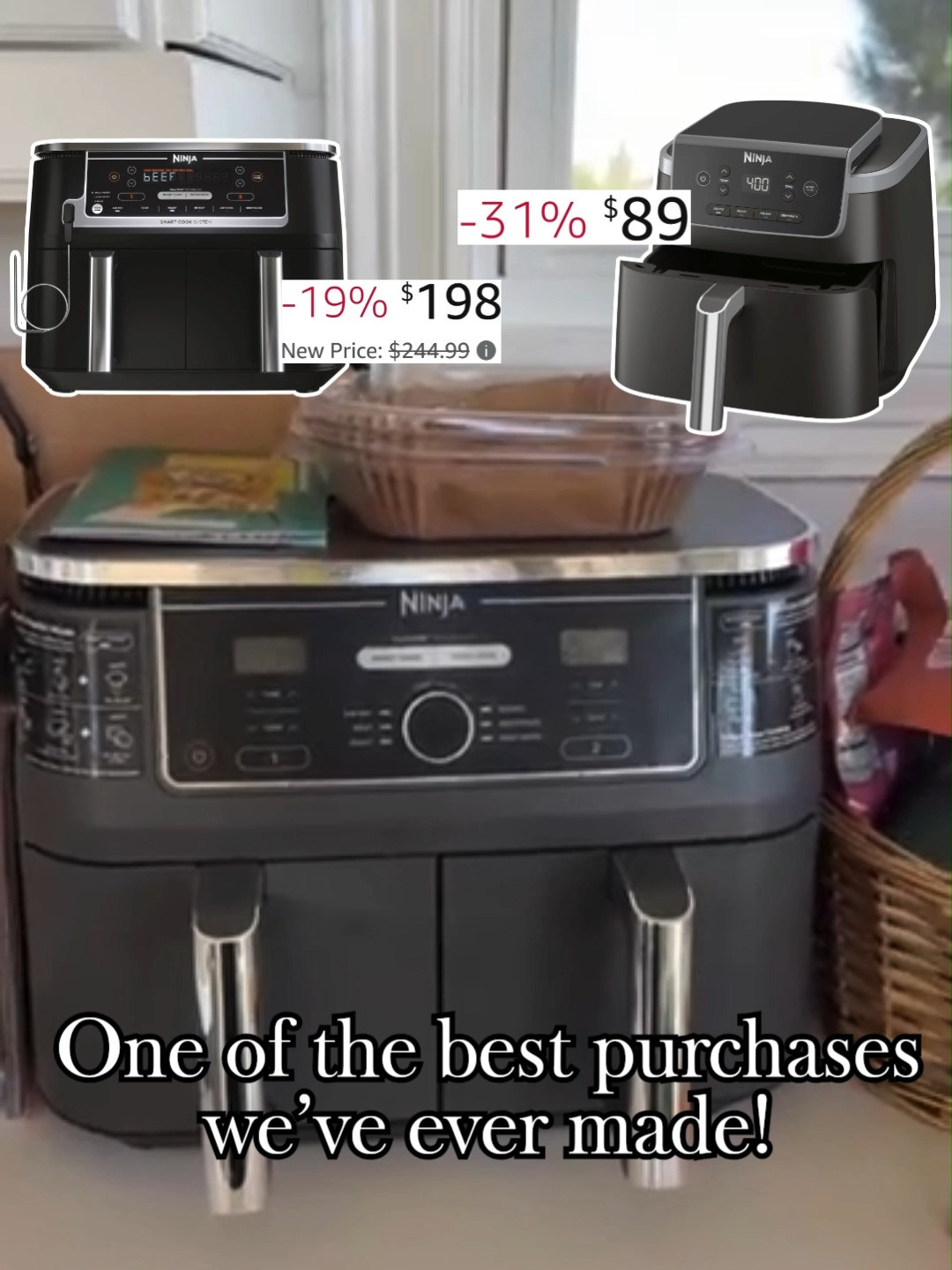 My Ninja Air Fryer makes crispy favorites with way less oil and way more flavor, turning weeknight meals into quick wins. Healthier, tastier, faster 🍟✨🌸
#AmazonBigSpringSale #NinjaAirFryer #AirFryer #AmazonFinds #HealthyCooking #QuickMeals #HomeKitchen #AirFryerRecipes #MealPrep #SpringSale 

 #LTKHome #LTKSaleAlert