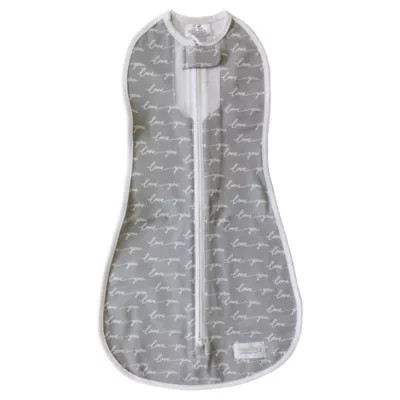 Woombie® Size 0-3M Love You Air® Swaddle in Grey | Bed Bath & Beyond