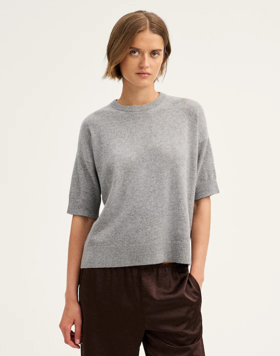 Relaxed Sweater Tee in 100% Cashmere | Madewell