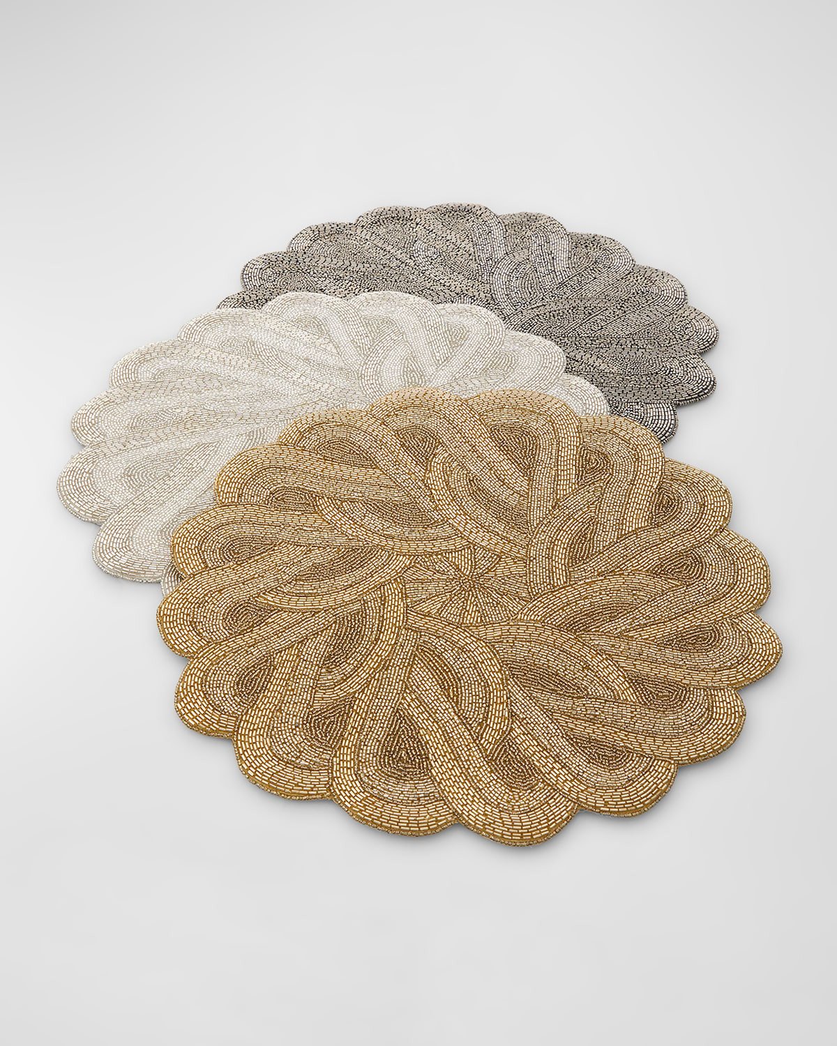 Braided Beaded Placemat | Horchow