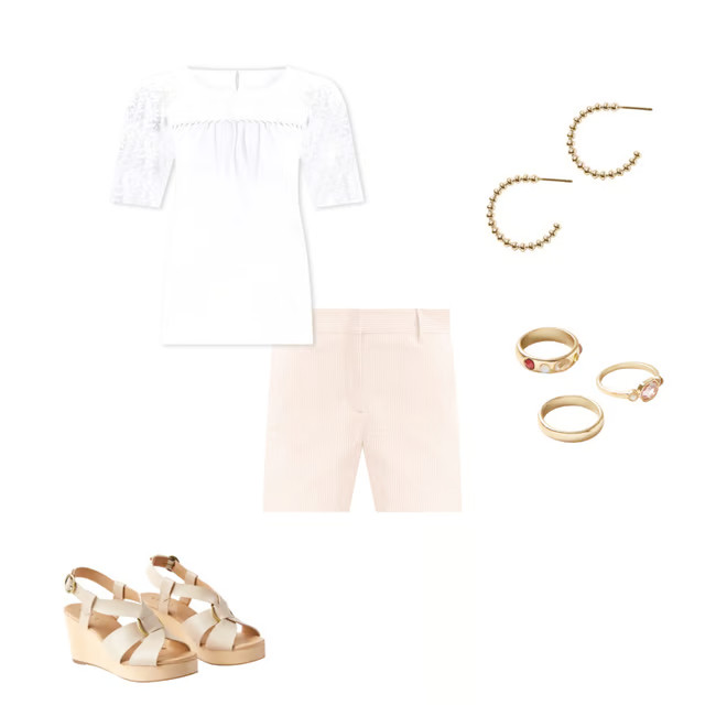 Riviera Shorts in Seersucker | LOFT