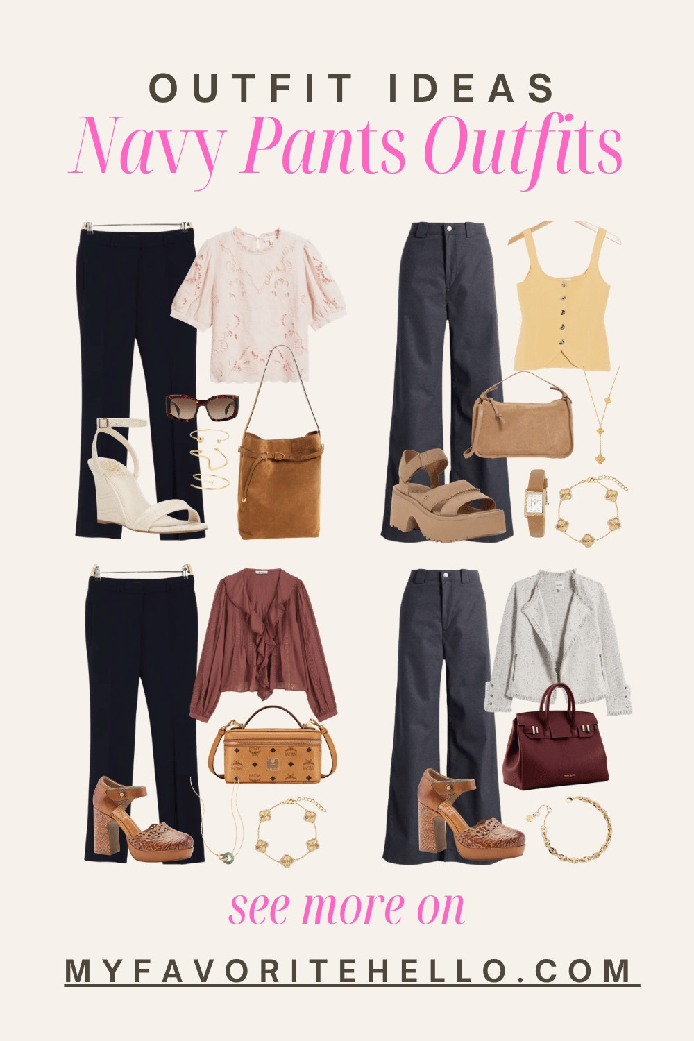 Navy slacks for the office, works outfits with navy pats

#LTKTall #LTKWorkwear #LTKPetite