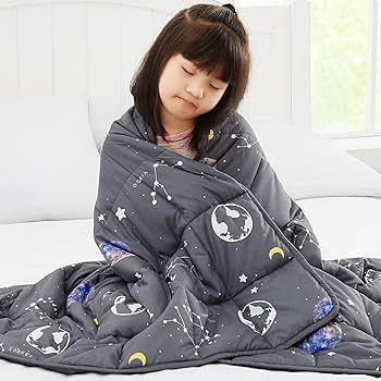 Topcee Weighted Blanket for Kids(5lbs 36"x48") Toddler Heavy Blanket,Kids Weighted Blanket Coolin... | Amazon (US)