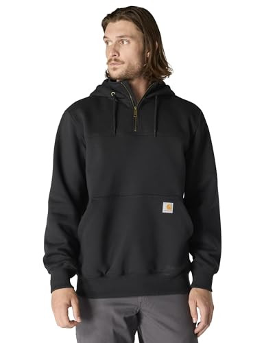 Carhartt mens Rain Defender Paxton Heavyweight Hooded (Big & Tall) athletic sweatshirts, Black, X-Large Tall US | Amazon (US)