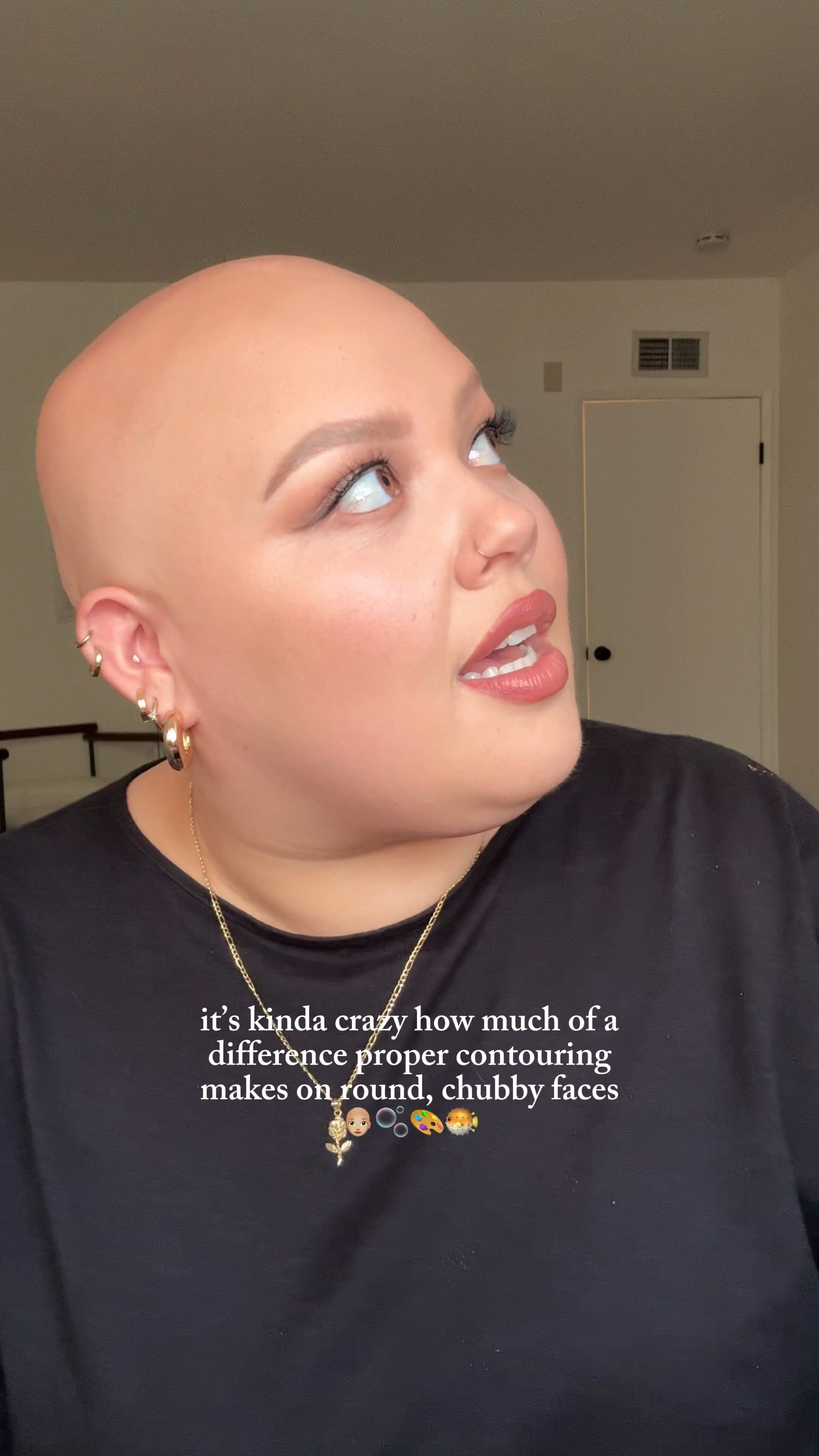 chipmunk cheeks WHO?! 🐿️  this contour for round faces changed the game for my makeup routine. 

cream bronzer // saie - light bronze
powder contour // patrick ta - she’s statuesque

contouring round faces, contouring tips, chubby face makeup, beauty favorites, plus size face contouring


#LTKVideo #LTKPlusSize #LTKBeauty