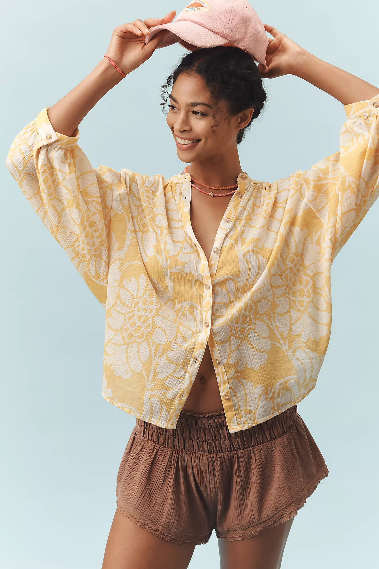 The Sidney Batwing Blouse by Pilcro | Anthropologie (US)