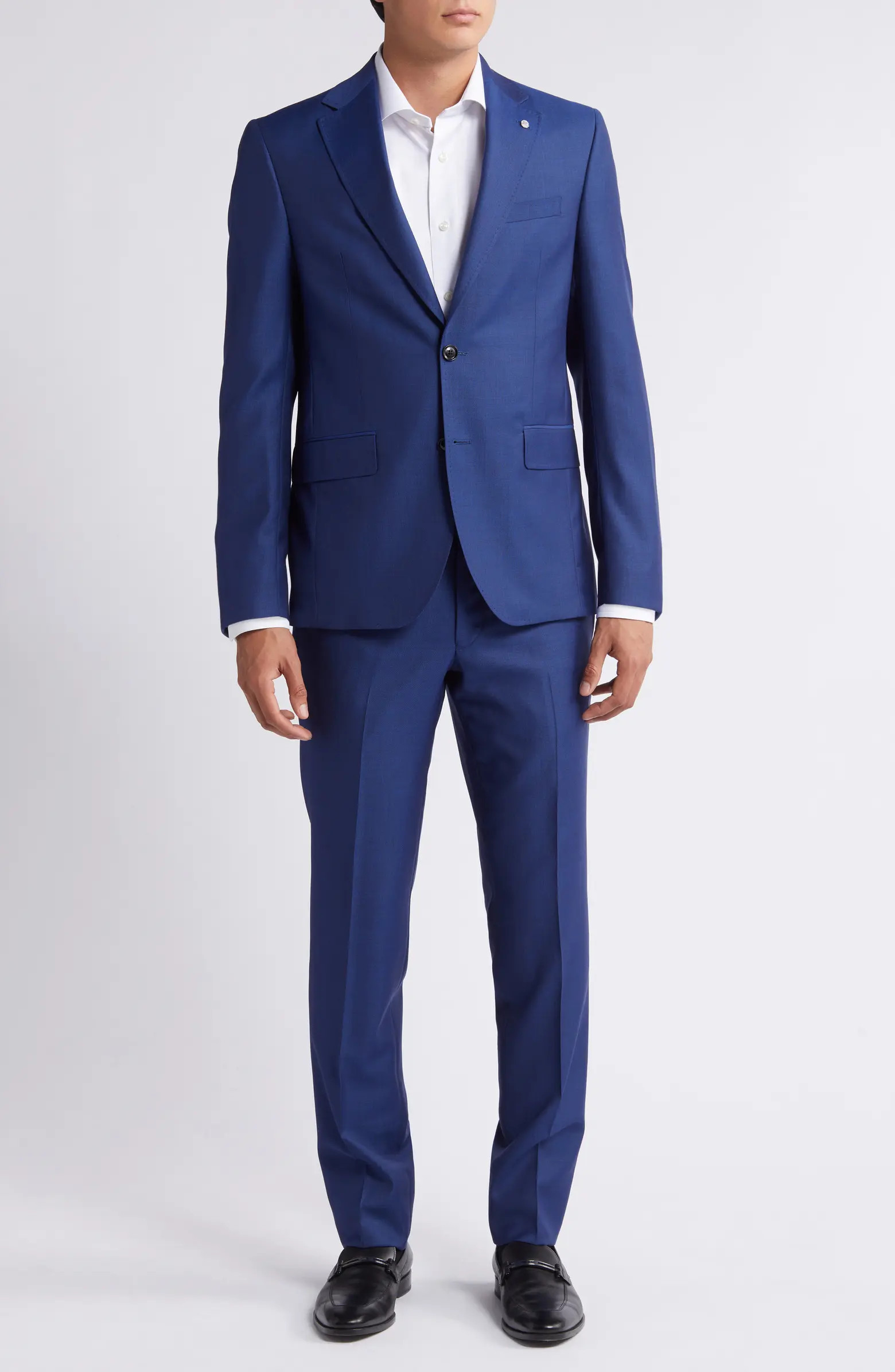 Roger Extra Slim Fit Blue Wool Suit | Nordstrom