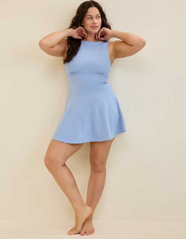 Aerie Low Back Mini Dress | Aerie