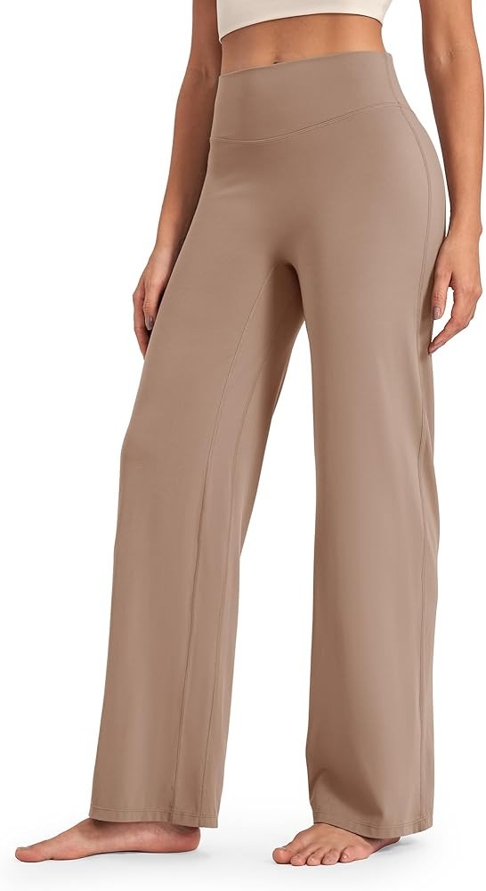 G4Free Barefeel Wide Leg Pants for Women High Waisted Loose Casual Dress Work Yoga Pants 29"/31"/... | Amazon (US)