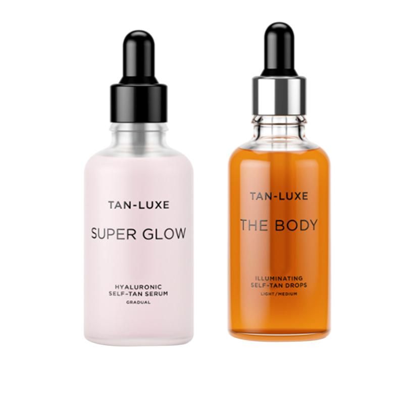 exclusive!

                Tan-Luxe Light/Medium The Radiance Edit Super Glow & The Body | HSN