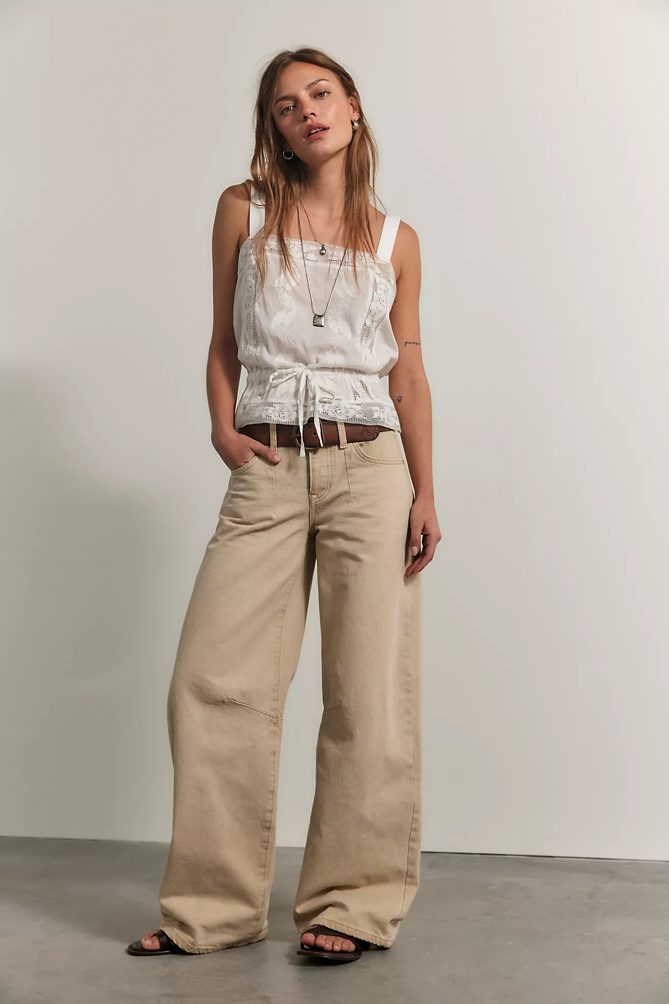 Wildflower Cross-Stitch Top | Free People (UK)