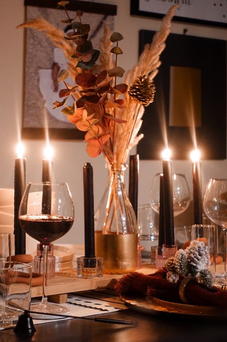Candlelight Dinner Date… But Make It Fall 🍂

#LTKhome #LTKSeasonal #LTKfamily