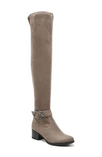 Women's Naturalizer Dalyn Over The Knee Boot, Size 4 M - Grey | Nordstrom